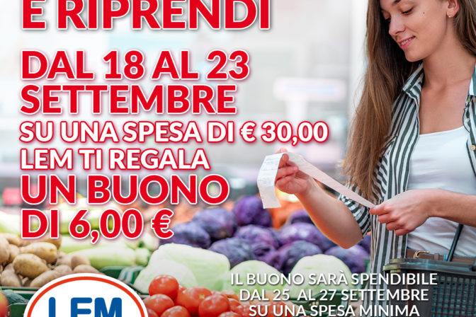 Torna: Spendi e Riprendi dal 18 Settembre