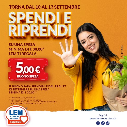 Spendi e Riprendi Settembre 2025
