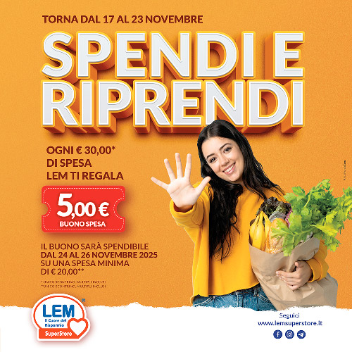 Spendi e Riprendi Novembre 2025 Copia