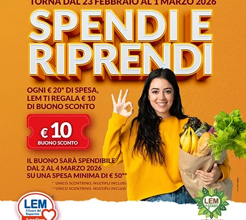 Spendi e Riprendi Febbraio e Marzo