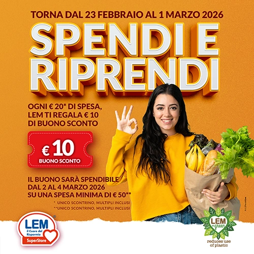 Spendi e Riprendi Febbraio e Marzo