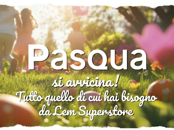 Dal carrello alla tavola di Pasqua