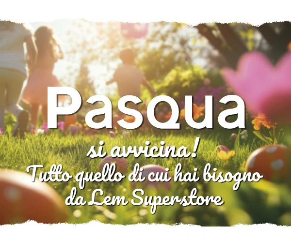 Dal carrello alla tavola di Pasqua